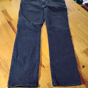 Guess Men's Black Straight Jeans